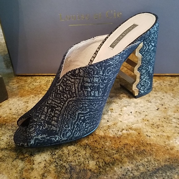 LOUISE et CIE | Ladder Heel Brocade NIB - Picture 5 of 8